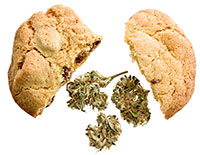 cookie with cannabis