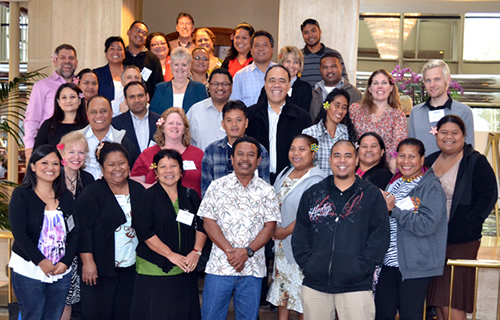 Attendees of the 2013 Pacific Jurisdictions Workforce Development Initiative (PJWDI) Conference in Los Angeles.